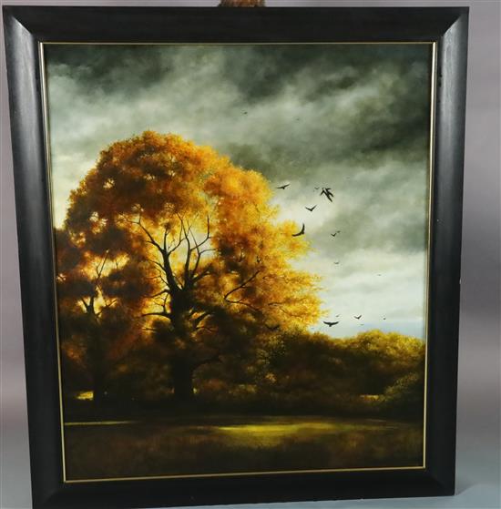 § Andrew Crocker (1962-) That Old Oak Tree 48.5 x 41.5in.